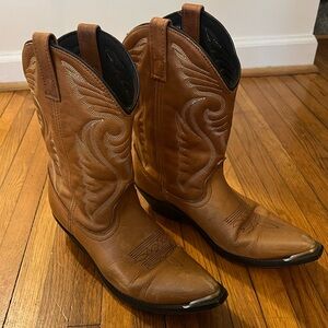Women's Camel Brown Western Boots